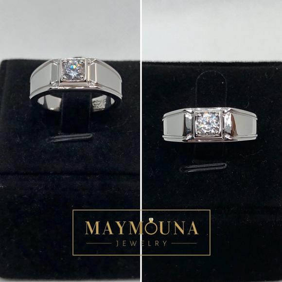 Other - 925 Sterling Silver Elegant Men Engagement Ring